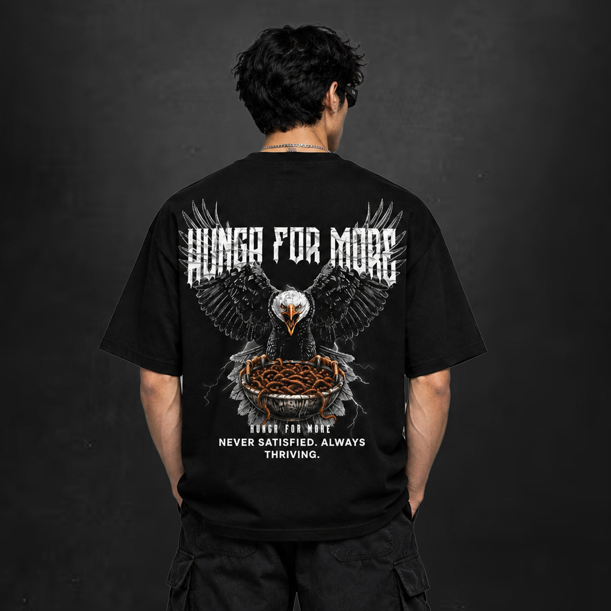 HUNGA FOR MORE™ Eagle Graphic T-Shirt